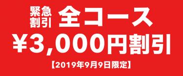 本日限りの特別割引となります